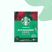 星巴克 速溶美式黑咖啡粉 深度烘焙 2.3g*10条/盒