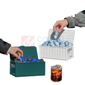 瑞幸 集装箱0糖加浓美式拿铁冻干黑咖啡粉混合装 2.3g*60颗/盒
