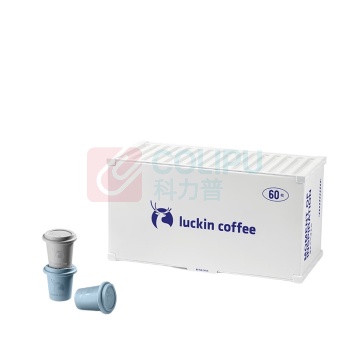 瑞幸 集装箱0糖加浓美式拿铁冻干黑咖啡粉混合装 2.3g*60颗/盒