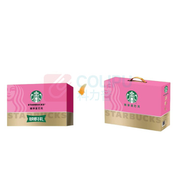 星巴克 咖啡生咖轻咖啡因果汁饮料瓶装 顺悦套盒 2280ml (送水杯)