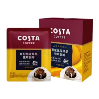 COSTA 挂耳咖啡 哥伦比亚 60g 10gx6片装