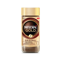 雀巢 Nestle 速溶咖啡 100g/瓶 12瓶/箱 (法式/意式烘焙精选)(金色瓶)(瑞士进口)