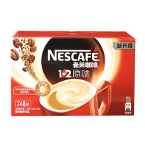 雀巢 Nestle 1+2速溶咖啡 原味 15g*48袋/盒 720g/盒 12盒/箱