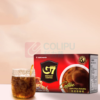 中原G7 速溶黑咖啡15包盒装 30g 