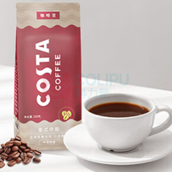 COSTA 咖啡豆咖世家意式拼配精品阿拉比卡美式手冲咖啡豆 200g