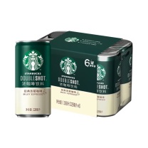 星巴克 咖啡饮料 228ml*6罐/提 经典浓郁味