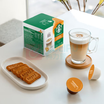 DOLCE GUSTO 星巴克焦糖玛奇朵进口花咖 焦糖风味 12颗装0.1kg