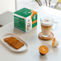 DOLCE GUSTO 星巴克焦糖玛奇朵进口花咖 焦糖风味 12颗装0.1kg
