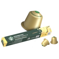 星巴克 轻度烘焙黑咖啡胶囊咖啡 香草风味 5.1g/颗*10