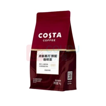 COSTA 咖啡豆 浓郁黑巧拼配 1kg