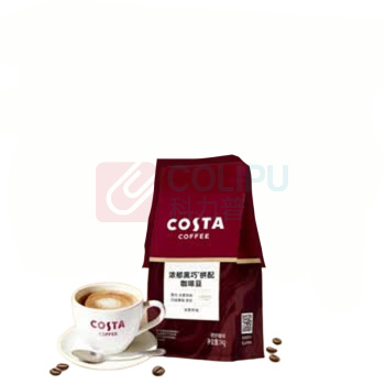 COSTA 咖啡豆 浓郁黑巧拼配 1kg