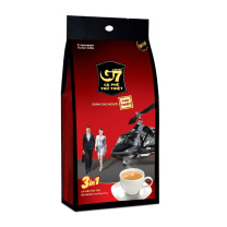 中原G7 咖啡粉 三合一速溶 原味1600g(16g×100条)  新老包装随机发货