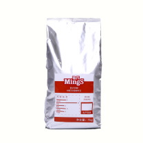铭氏 Mings 拼配浓缩咖啡豆 意式特醇型 1kg/袋 (银色) 10袋/箱 (新老包装随机发货)