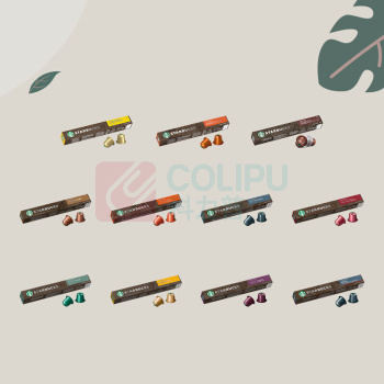 星巴克 派克市场胶囊咖啡(nespresso胶囊咖啡) 10粒装/盒 