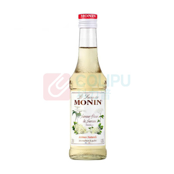 莫林 马来西亚进口 接骨木花风味糖浆 玻璃瓶装 250ml 咖啡调酒伴侣