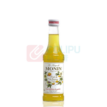 莫林 马来西亚进口 百香果风味糖浆 玻璃瓶装 250ml 咖啡调酒伴侣