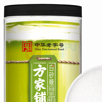 方家铺子 一级白砂糖 1kg/罐