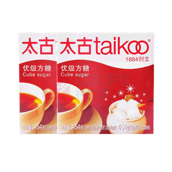 太古 taikoo 优级方糖 白砂糖速溶 454g/盒 2盒/组