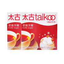 太古 taikoo 优级方糖 白砂糖速溶 454g/盒 2盒/组