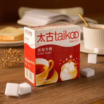 太古 taikoo 优级方糖 白砂糖速溶 454g/盒 2盒/组
