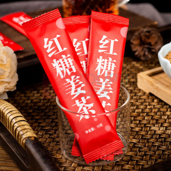 七口香 红糖姜茶 10g*50条/袋 (独立小包)