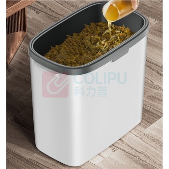五月花 MAY FLOWER 茶水桶 滤茶桶 AL-GB372 14L (白灰色)