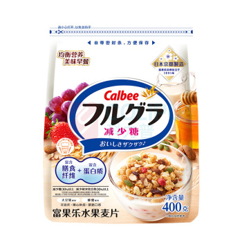 卡乐比 CALBEE 低GI水果燕麦片 400g/袋