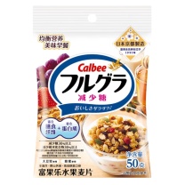 卡乐比 CALBEE 富果乐水果麦片(即食谷物) 减糖 50g 24袋/箱
