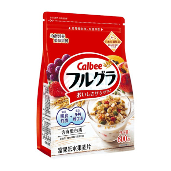 卡乐比 CALBEE 水果燕麦片 原味 600g/袋