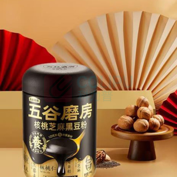 五谷磨房 食养礼低GI黑芝麻糊养胃山药粉食养暖暖礼盒 1092g