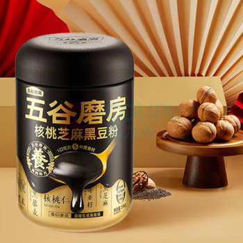 五谷磨房 桃花颜礼盒低GI黑芝麻糊红枣阿胶粉送礼礼盒 1092g