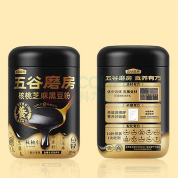五谷磨房 食养礼礼盒黑芝麻糊核桃芝麻黑豆粉礼盒 1638g