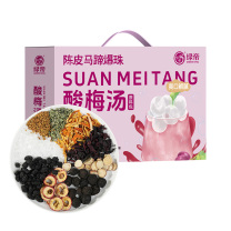 绿帝 GREEN KING 陈皮马蹄爆珠酸梅汤 455g