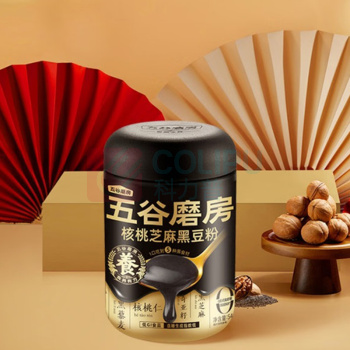 五谷磨房 食养礼GI黑芝麻糊核桃芝麻粉 1092g 546g*2 营养品送长辈送礼礼盒经典版(两种版本随机发货)