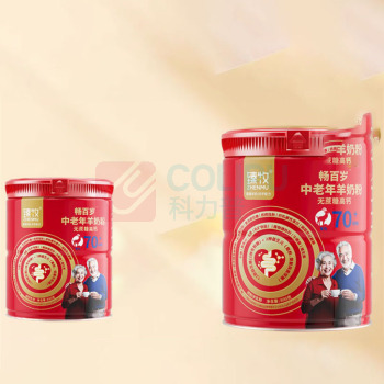 臻牧 畅百岁中老年羊奶粉成人无蔗糖高钙小分子羊奶粉70+ 罐装 800g