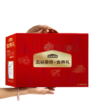 五谷磨房 桃花颜礼盒(核桃芝麻黑豆粉546g+红枣阿胶粉546g) 1092g 新旧版随机发货