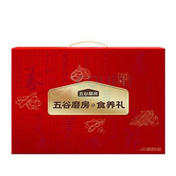 五谷磨房 桃花颜礼盒(核桃芝麻黑豆粉546g+红枣阿胶粉546g) 1092g 新旧版随机发货