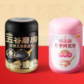 五谷磨房 桃花颜礼盒(核桃芝麻黑豆粉546g+红枣阿胶粉546g) 1092g 新旧版随机发货