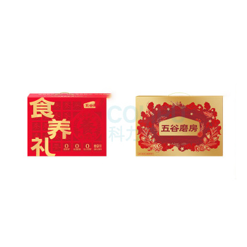 五谷磨房 低GI黑芝麻糊养胃山药粉团圆三宝礼盒 1638g