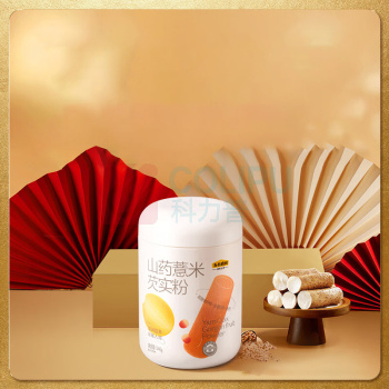 五谷磨房 低GI黑芝麻糊养胃山药粉团圆三宝礼盒 1638g
