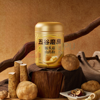 五谷磨房 猴头菇山药薏米粉 546g/罐
