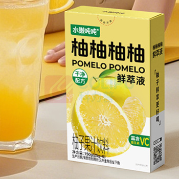 水獭吨吨 柚柚柚柚鲜萃液 花果茶 25g*6