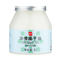 展艺 冷榨椰子油 1L