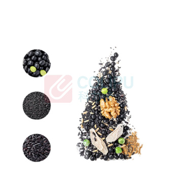 方家铺子 黑芝麻核桃粉 500g 1斤 五黑五谷杂粮代餐粉