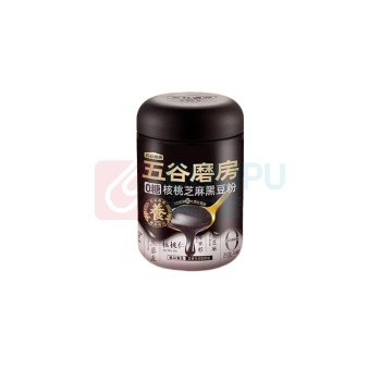 五谷磨房 食养双罐盒装低GI无糖黑芝麻糊核桃芝麻粉 6954306886933 黑粉546g×2 1092g