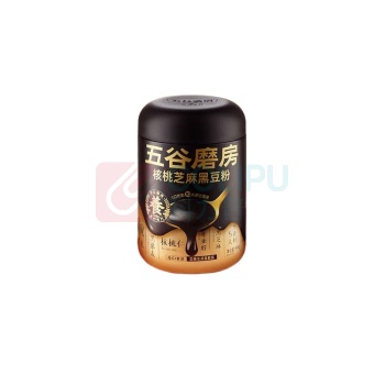 五谷磨房 食养盒装低GI原味黑芝麻糊核桃芝麻粉 6954306886926 黑粉546g×2 1092g经典版