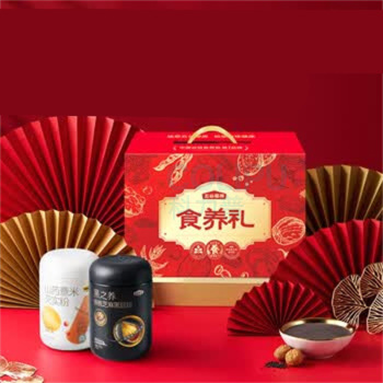 五谷磨房 食养礼盒山药薏米芡实粉暖暖款 856g