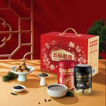 五谷磨房 礼盒 qd 食养礼-黑粉+红参 856g*1