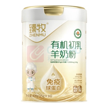 臻牧 高钙初乳免疫球羊奶粉400g(25g*16条) 400g(25g*16条)