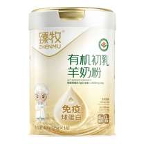 臻牧 高钙初乳免疫球羊奶粉400g(25g*16条) 400g(25g*16条)